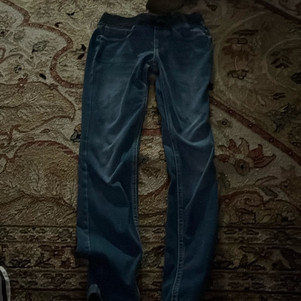 girls blue leggings